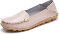 Women's Comfort Walking Loafers - Flat Slip On Casual Shoes with Cutout Detail for Everyday Wear - 8